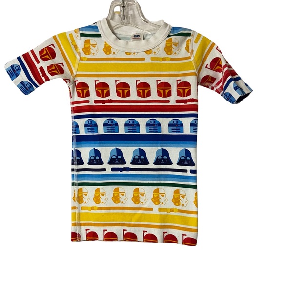 Set of 2 Hanna Andersson Kids Pajama Sleep T Shirts Size 8 and 10 - Picture 4 of 16